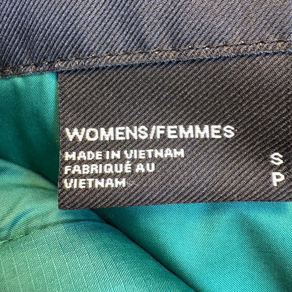 The North Face Nuptse 600 Down Puffer Vest Womens Small Green Black - Picture 6 of 6